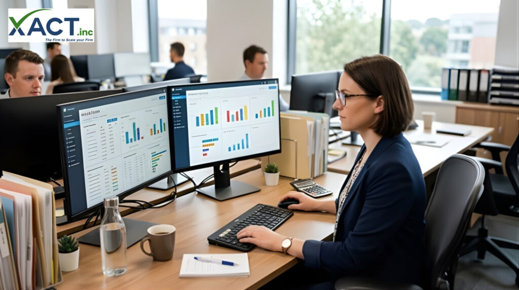 accounts payable accounts receivable - XACT INC