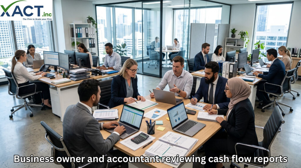 accounts receivable outsourcing services - XACT INC